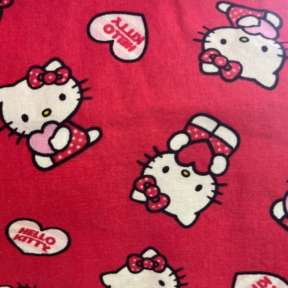 Hello Kitty Pillow Cases x 4 Vintage Handmade - Picture 5 of 7